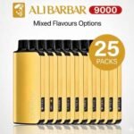 Alibarbar Ingot 9000 Puffs | 25 Wholesale Disposable Vapes